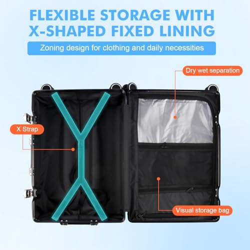 Image of Zipperless Luggage 26 Inch