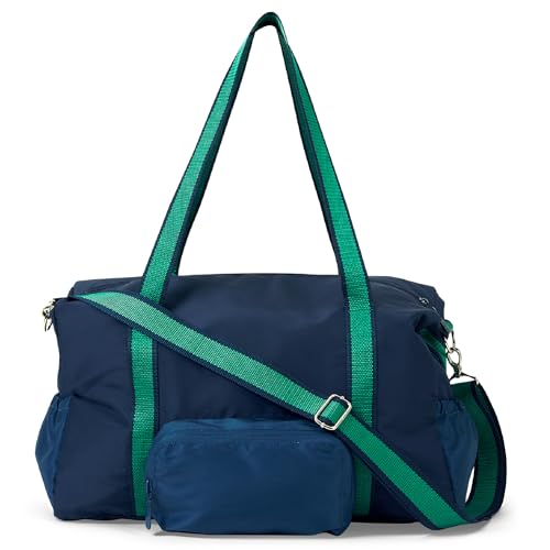 THIRTY-ONE Gifts Packaway Duffle Bag, Foldable Travel Bag for Gym Essentials and Weekend or Overnight Trips