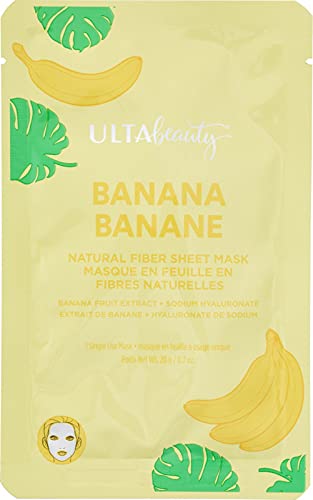 ULTA Banana Natural Fiber Sheet Mask