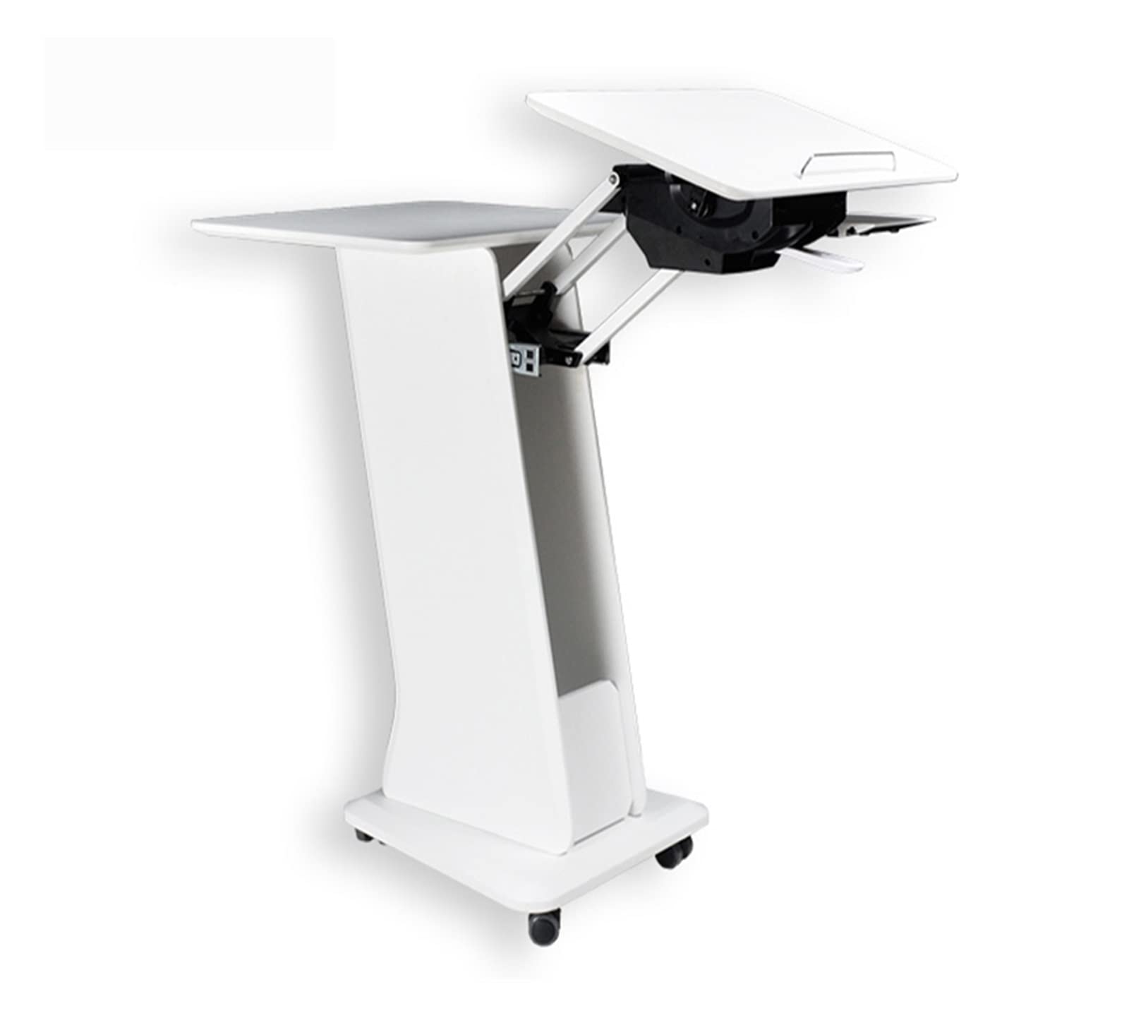 Multifunctional Moving Laptop Desk Sofa Bedside Tablet PC Stand Lazy Lift Long Arm Mobile Computer Notebook Table