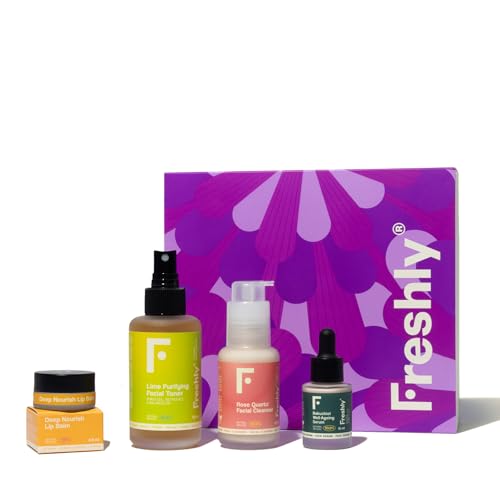 Freshly Cosmetics Anti-Ageing Routine Cofre rutina básica anti-ageing: limpiador, tónico y sérum bakuchiol