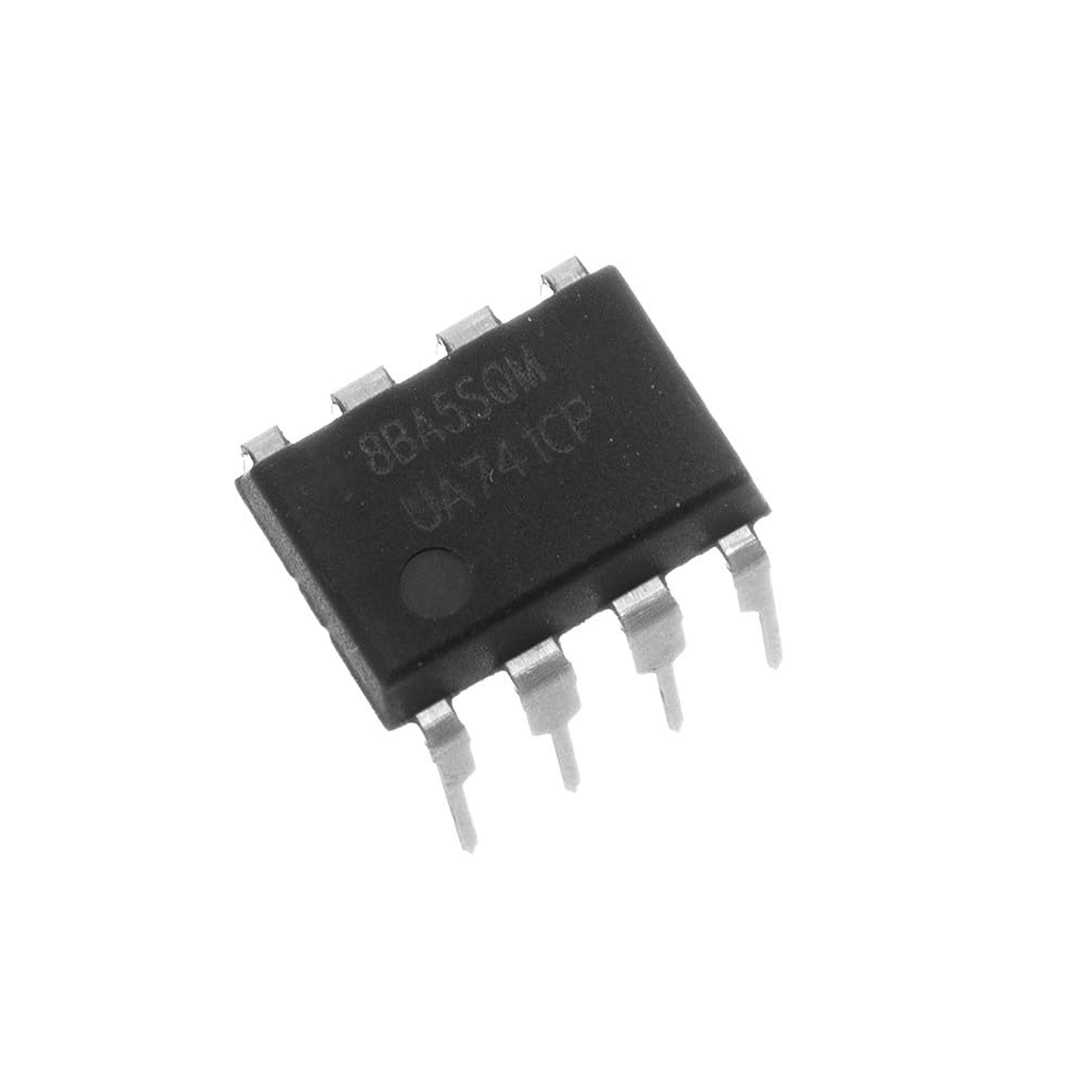 Bridgold 20pcs UA741CN UA741 General-Purpose Single Operational Amplifier 18V,8pins Plastic Dip Tube