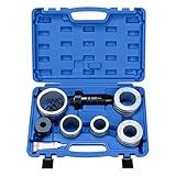 Handor Exhaust Pipe Expander Stretcher Tool Set 1-5/8” to 4-1/4” Hex 28mm (3/4″-10 Thread) Muffler Pipe Spreader