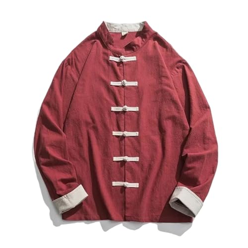 Kimono veste homme lin ample anti-transpiration pour Kung Fu et détente