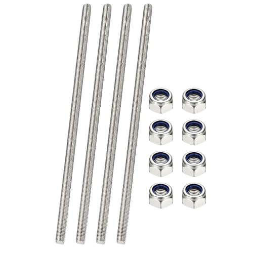 Barres filetées M8 anti-corrosion pour réparer vos tuyaux