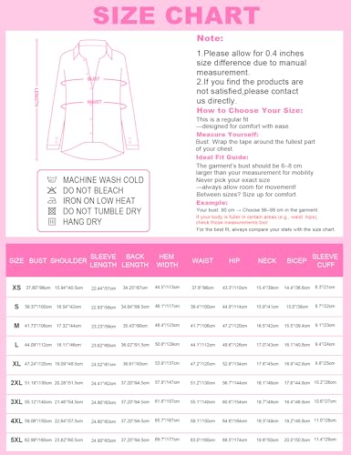 Image of Aoudery Womens Button Down Shirt Dresses with Pockets Cotton Button Up Tunics Long Sleeve Solid High Low Blouse Tops