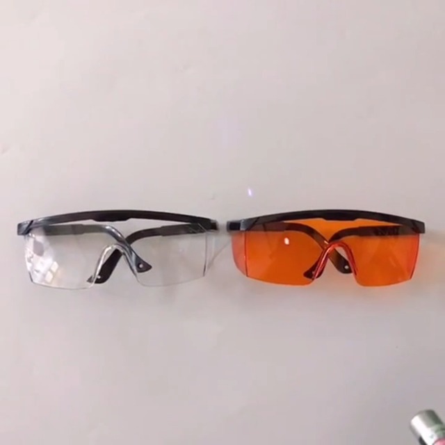 Occhiali Protettivi Laser | Filtro Luce Blu 190-490nm | Per Uso Dentale E Medico | Leggeri E Comfortevoli - Foto 6