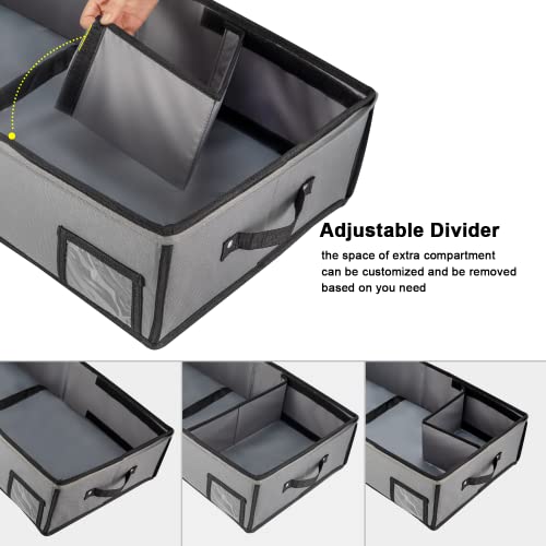 Wrapping Paper Storage Containers - Fits Up To 24 Rolls Gift Wrapping Organizer Storage Bag | 40 Inch Gift Wrap Storage Organizer | Christmas Wrapping Paper Storage For Wrapping Paper Bows Ribbons #TOP2