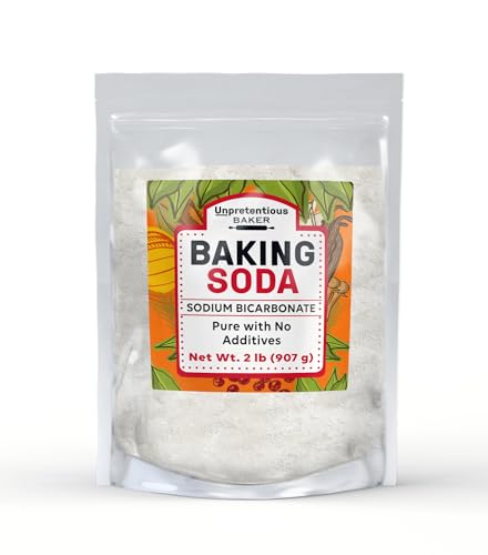 image for Unpretentious Baking Soda (2 lb) Gluten-Free, Baking & Cooking, Leaven