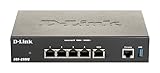 router con balanceo de cargas simultáneo Cortafuegos de alta capacidad, hasta 950 Mbps throughput, VPN (3DES), 200 Mbps throughput y 75 túneles VPN.