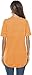 Womens Loose Fit T Shirts Cotton Casual Tops for Women Blouses for Leggings Short Sleeve Tunic Tshirts Crew Neck Ladies Tees (L, Short-Orange)