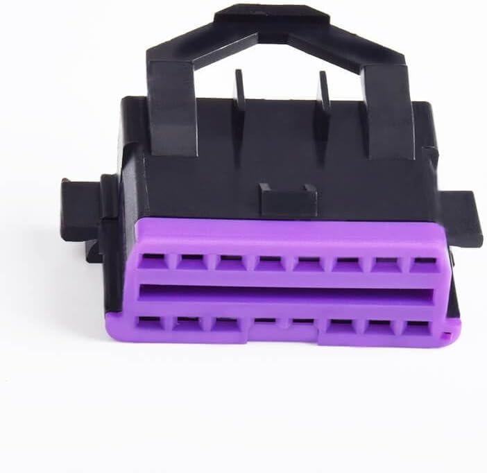 Elecbee Enchufe de diagnóstico femenino del OBD del conector de diagnóstico del Pin OBD2 16 del automóvil para la hembra de Vw/Volkswagen