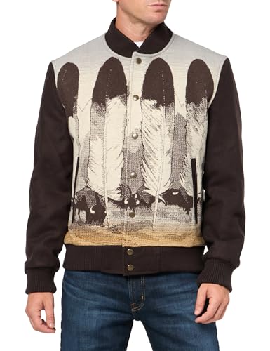 Pendleton Men's Quilted Gorge Snap Front Wool Jacket