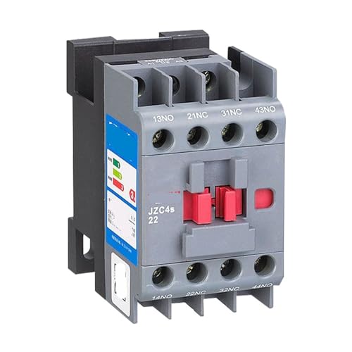 Relais intermédiaire JZC4S-22 220V avec 2 contacts ouverts et 2 fermés