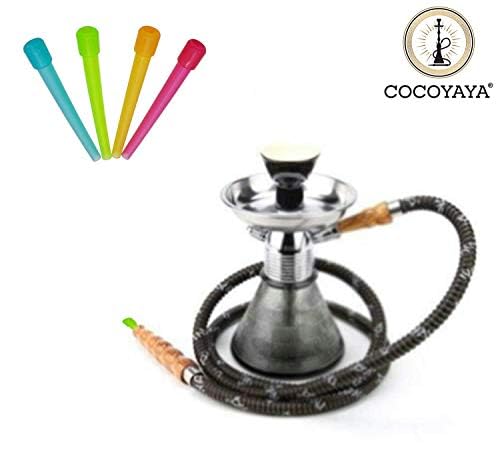 Image of Cocoyaya Reusable-Disposable Filter Tips, Hookah Mouth Tube Aceessories Pack of 2 (80 pcs) Multicolor