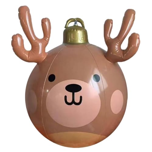 Renne gonflable d'extérieur géant pour décoration de Noël et cour