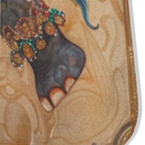Tapete decorativo tribal africano bohemio 24x36 pulg miniatura 6