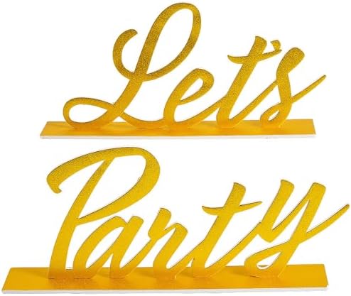 Let’s Party Table Centerpiece 2 Pieces image 4