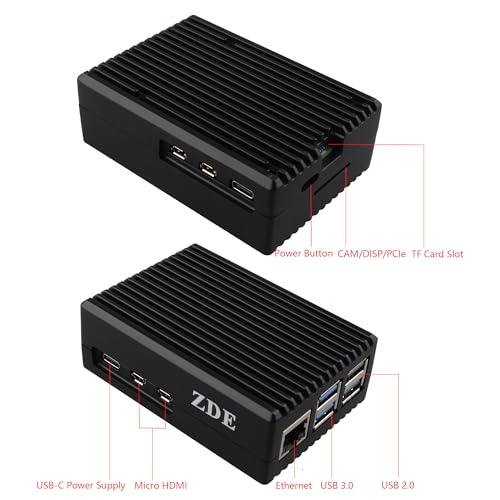 Boîtier Raspberry Pi 5 évite la surchauffe via refroidissement passif