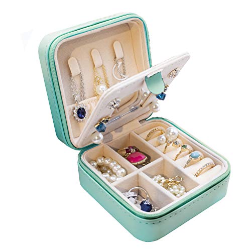 Procase Jewelry Box Girls Jewelry Organizer Mini Travel Case, Small Portable Jewelry Storage