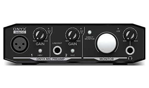 Mackie Audio Interface, Onyx Artist 1X2 USB Audio Interface (Onyx Artist 1-2)