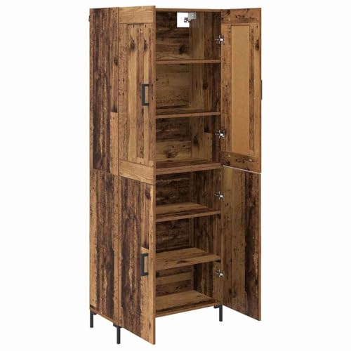 Aparador de madera resistente de alta calidad con 4 puertas y diseño elegante 6