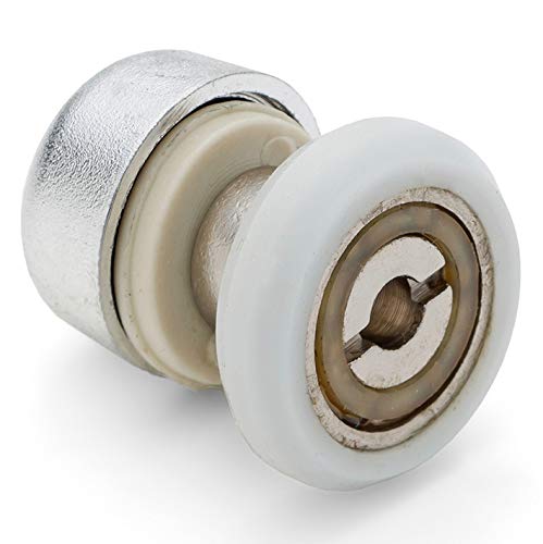Rouleau de porte de douche 19mm pour remplacement de roue et poulie de cabine