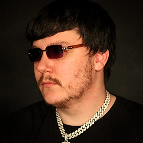 Street Knitted Retro Rimless Purple Gradient Tint Gold Frame Hip Hop Sunglasses Rectangle Men Women Frameless 90’s Shades Woodgrain Arm Fashion Frameless Square Unisex Summer Sun Glasses3