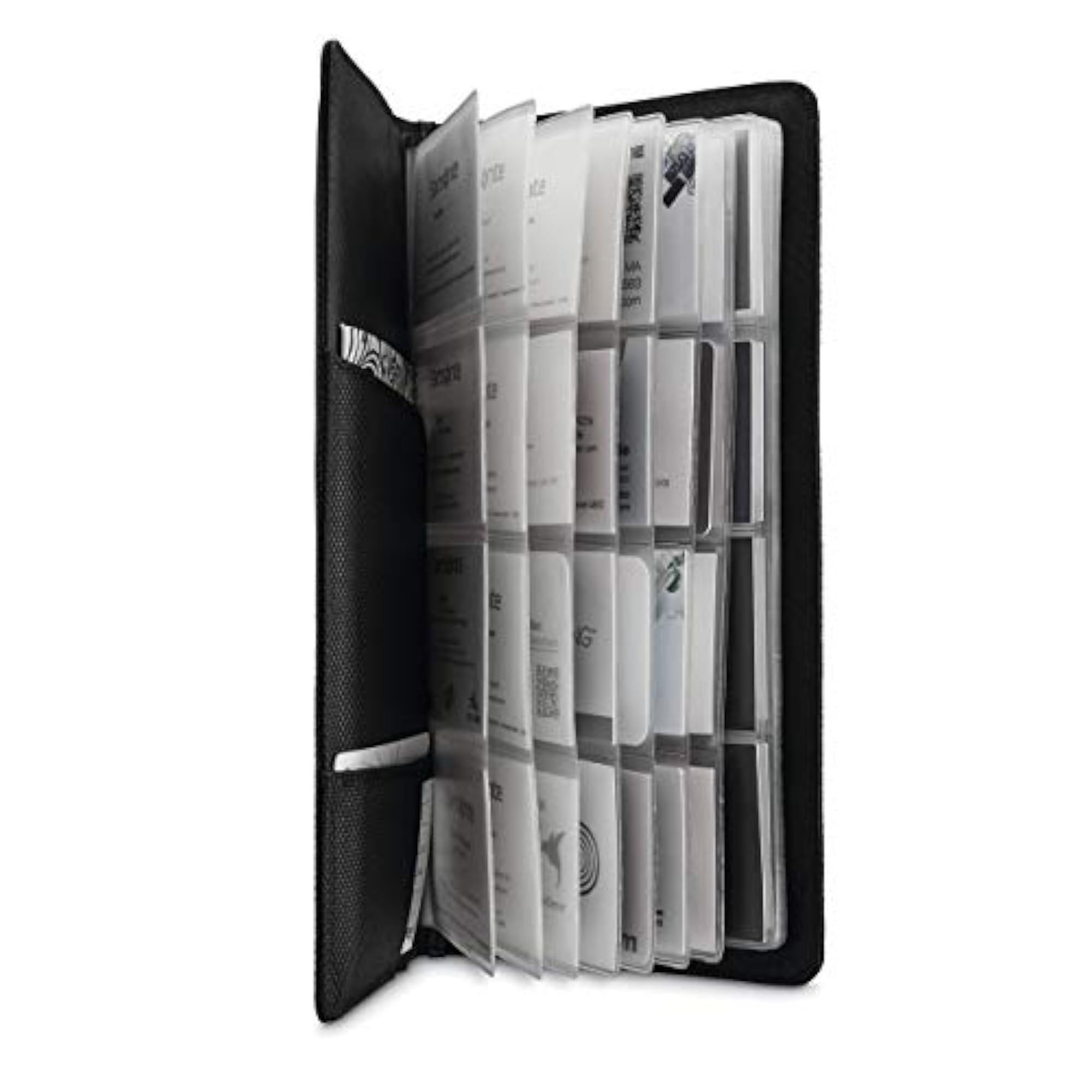 Xenon Business Card Holder 160 Briefcase, Black