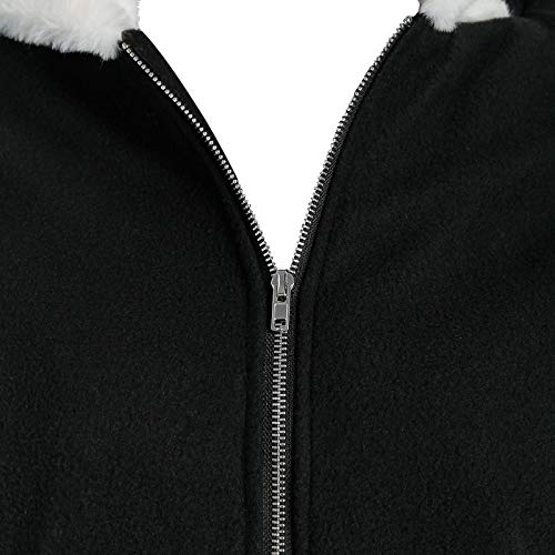 Niedliches Kapuzenpullover mit Bösen Flügeln Pulli Y2K Harajuku Hoodie Casual Mode Sweatshirt mit Kapuzen 90er E-Girl Tops Streetwear