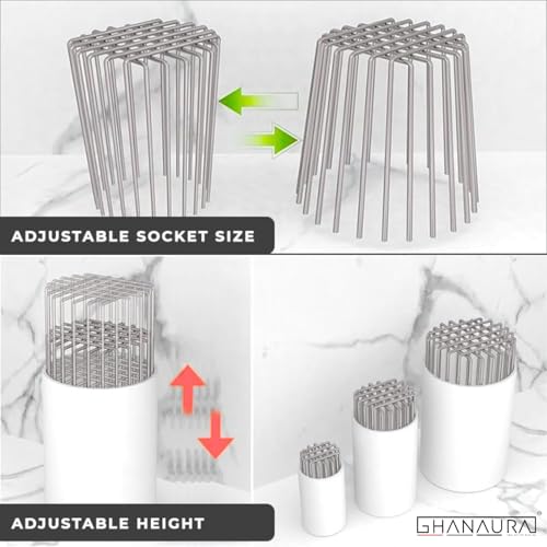Image of Rust-Resistant Stainless Steel Wire Grid Drain Outlet Stopper | Anti-Rat Pipe Guard | Flexible Universal Drain Protector, Prevents Rodent and Birds Entry & Clogs (75 mm)