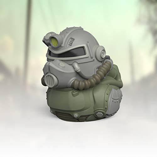 tubbz boxed edition t-51 collectable vinyl rubber duck figure - official fallout merchandise - thriller tv amp video games