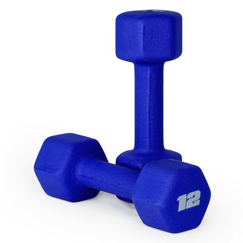 Image of CAP Barbell Neoprene Dumbbell Weights Pairs & Sets | Color Series