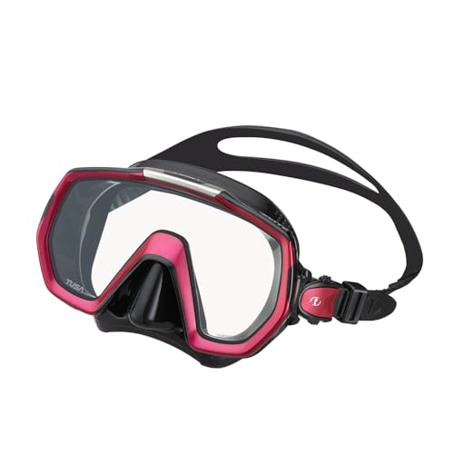 Masque de plongée grand champ de vision Tusa Freedom Elite silicone grand confort