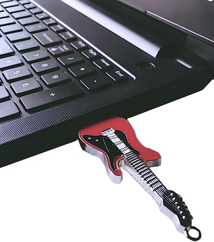 Shooo Chiavetta USB 2.0 a forma di chitarra, in