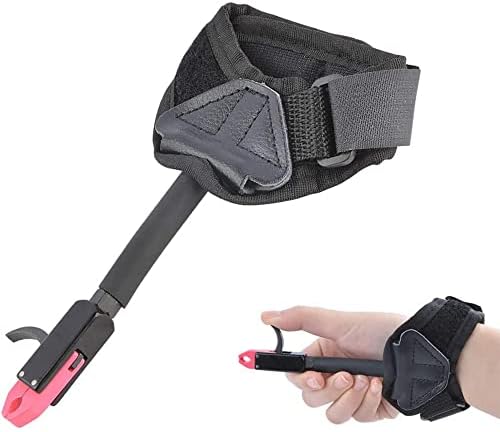 AMEYXGS Junior Archery Bow Release Aids for Compound Bow Release Trigger Quick Release Shooting Wrist Bow Release Adjustable Strap Right Left Handed for Children Youth AMEYXGS Junior Archery Bow Release Aids for Compound Bow Release Trigger Quick Release Shooting Wrist Bow Release Adjustable Strap Right Left Handed for Children Youth