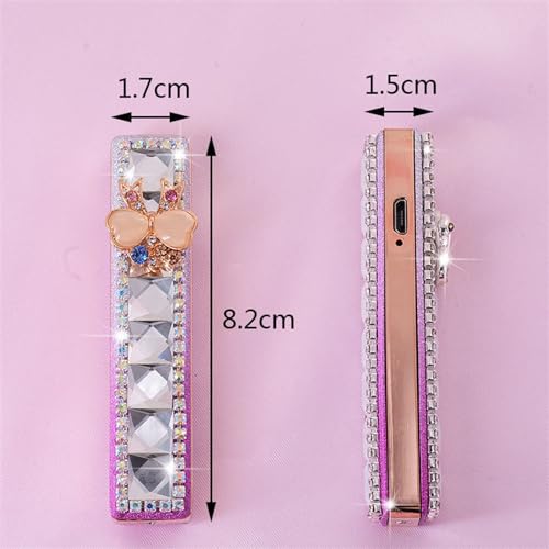 Encendedor Eléctrico Mini Recargable TARVIT Rosa miniatura 7