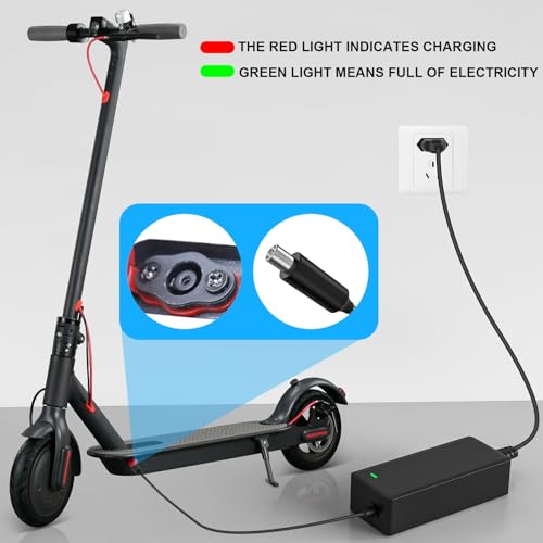 Mezelon 42V 2A Chargeur Trottinette Electrique pour Xiaomi et Ninebot - 3