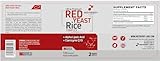 Red Yeast Rice with CoQ10 & Alpha Liopic Acid (3 Cholesterol Lowering Ingredients) Supplement Coenzyme Q10 Red Yeast Cholesterol Lowering Supplements 120 Vegan Capsules - Image 9