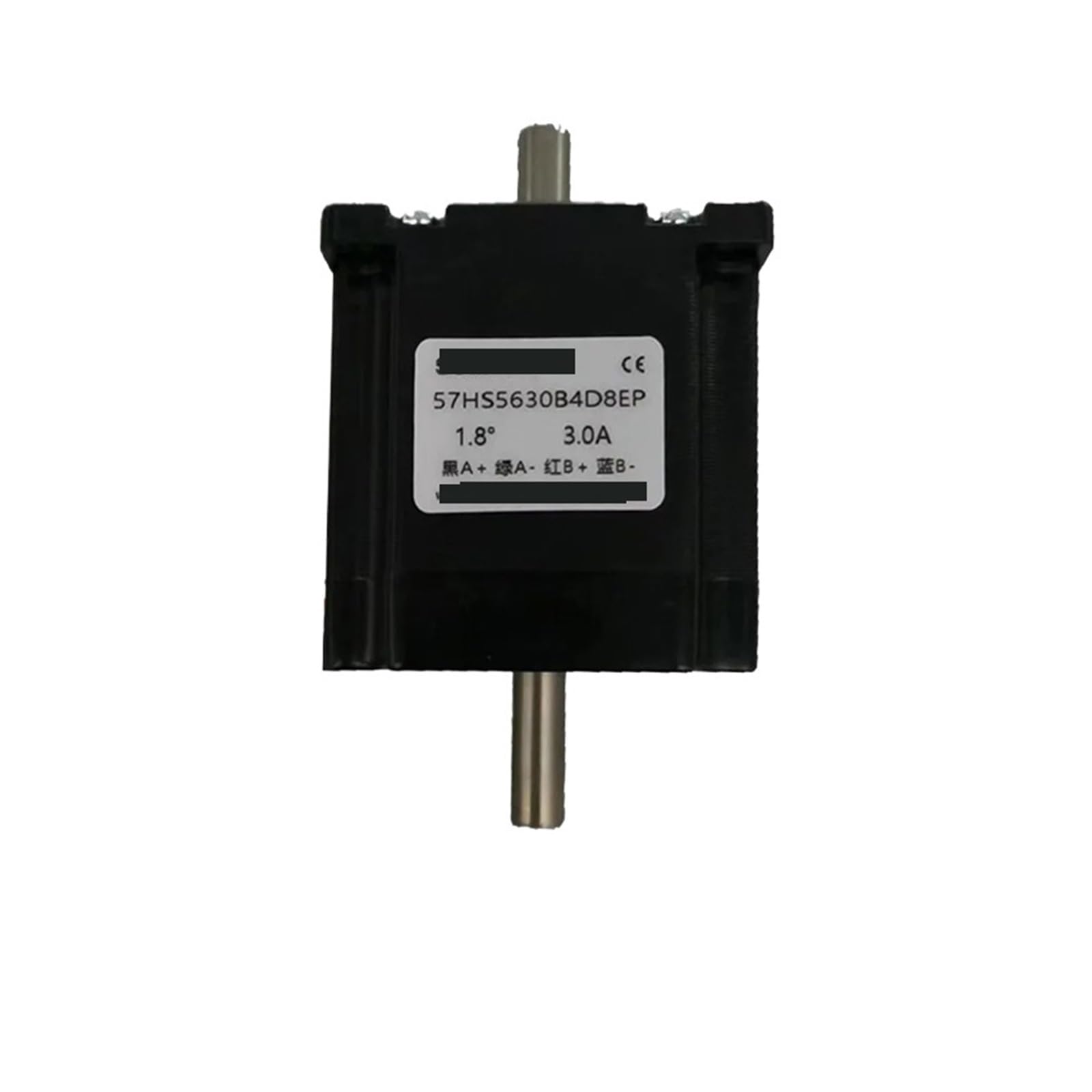MUYTQAERG Stepper Motor Nema23 2-Phase 4 Wire 56mm High Torque 1.8 Degree .2Nm 3A Double Shaft 8mm Hybrid