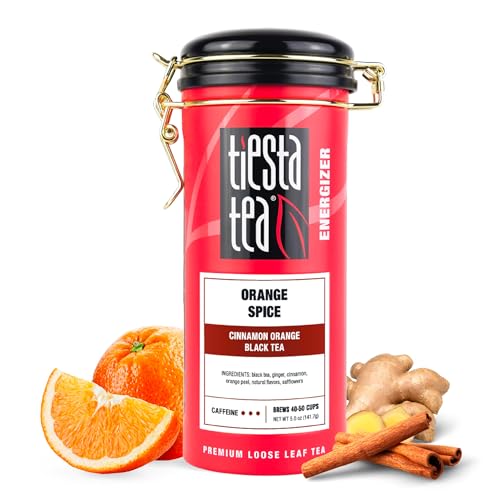- Orange Spice Tea, Loose Leaf, Cinnamon Orange Black Tea, P