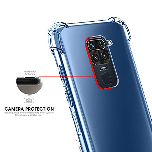 Image of TheGiftKart Crystal Clear Back Cover Case for Xiaomi Mi 9 | Shockproof Soft TPU Case | Cushioned Edges for Ultimate Protection Back Cover Case (TPU, Transparent)