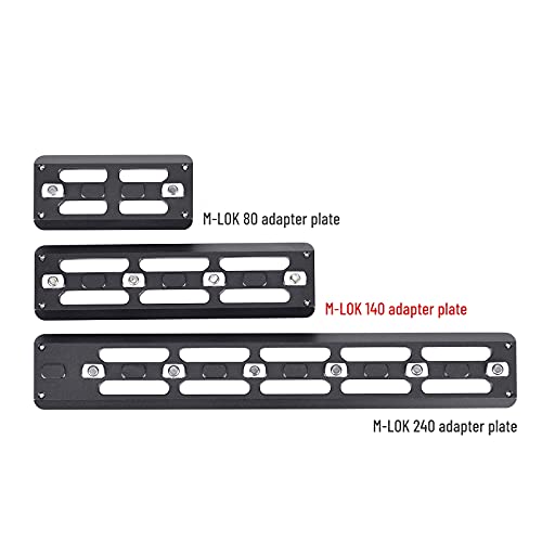 Sunwayfoto 5.51 Inch M-Lok Arca Rail Mount Adapter Accessories For Arca-Swiss/Rrs Tripod Head Aluminum Smp-140 #TOP6