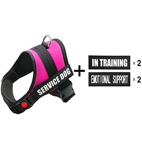 Fayogoo Dog Vest Harness For Service Dogs, Comfortable Padded Dog Training Vest With Reflective Patches And Handle For Large Medium Small Dogs #TOP6