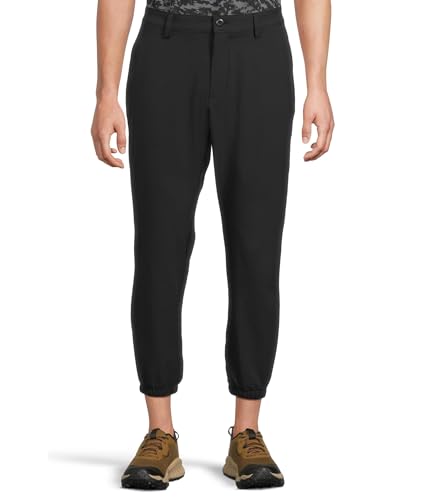 Under Armour Matchplay Joggers Pantaloni, (001) Nero/Nero, 30 Tall Uomo