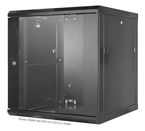 Étagère 12U rack protège votre serveur contre la surchauffe mur noir