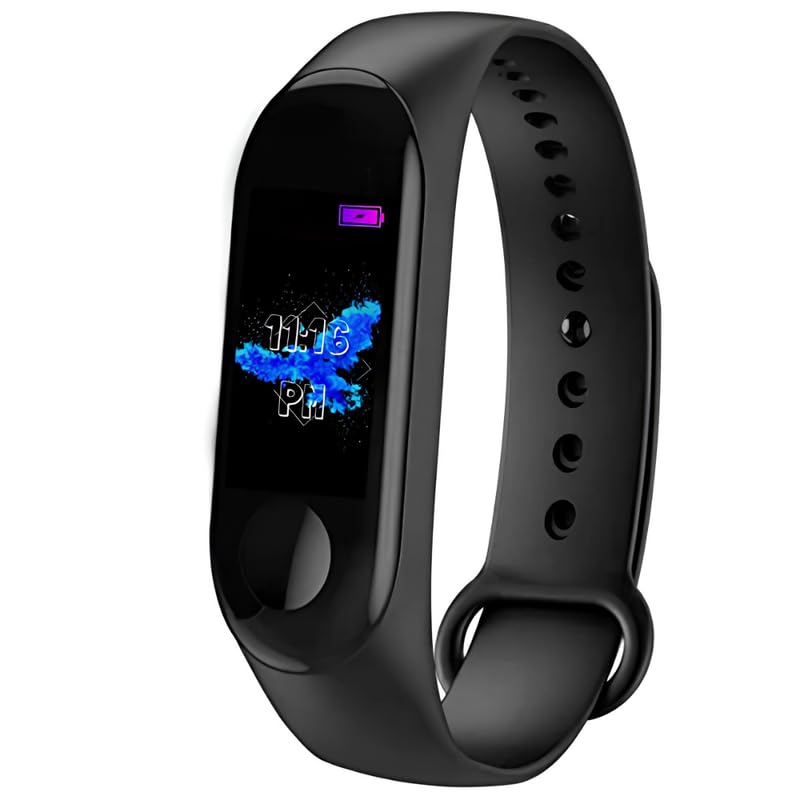 Drumstone 𝟏𝟓-𝐘𝐞𝐚𝐫 𝐋𝐨𝐧𝐠-𝐋𝐢𝐟𝐞 𝐖𝐚𝐫𝐫𝐚𝐧𝐭𝐲 Smart Fitness Band with Heart Rate Monitoring Activity Tracking LED Touchscreen Waterproof Design and All Day Fitness Support.-image-35