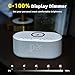 Sound Machine Alarm Clock Wireless Charger: Bluetooth 10W Stereo Sound Speaker Bedroom - White Noise Machine for Sleeping with 21 Soothing Sounds