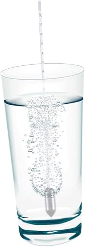 Miniatura 9 de ULTECHNOVO Densitómetro de vidrio 2 unids alcoholímetro triple escala hidrómetro prueba kit luz Mete Pram Meter medidor de densidad Medidor de