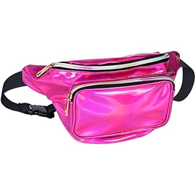 bright pink bum bag